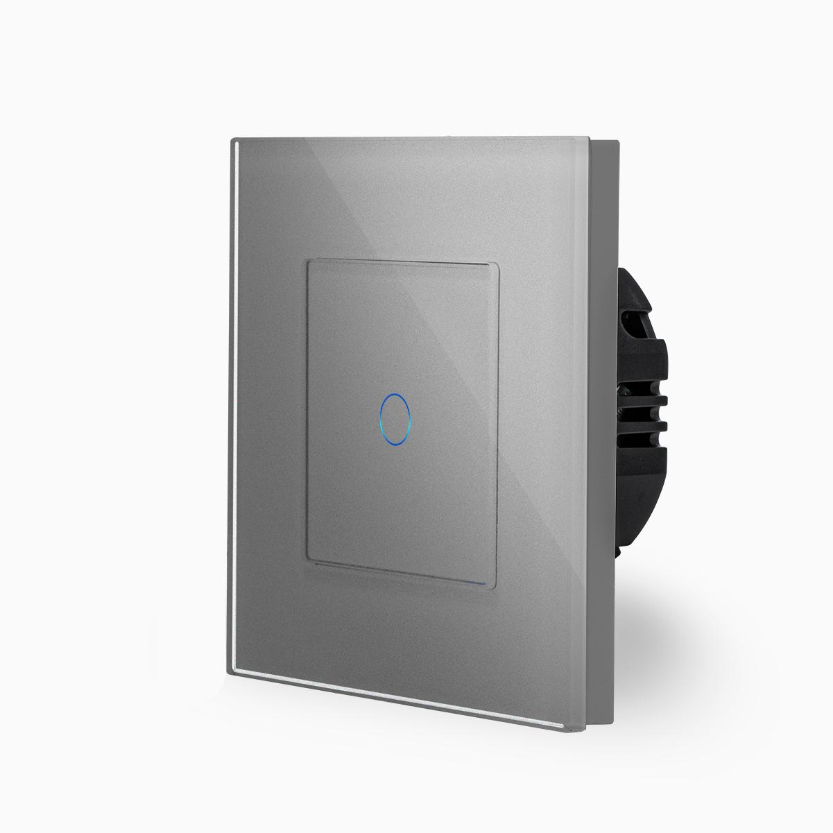 Krone Touch Sensor Lichtschalter Steckdosen Wechselschalter LAN Glas  Luxus-Time
