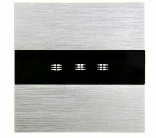 Alu Rollladenschalter Touch Silber LX-702W-M302-11 M3 